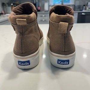 Keds Tan slip on sneakers womens size 8
